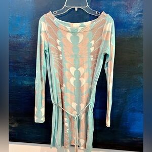 French Connection Long Tunic Tie Tee